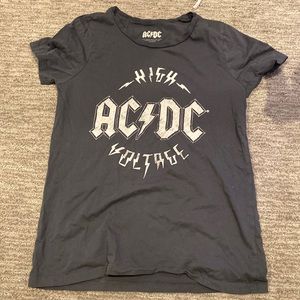 Grey AC/DC t-shirt